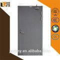 Venta superior de acero de capa del polvo / calor fuego transferencia puerta, cortafuego puerta acorazada de acero